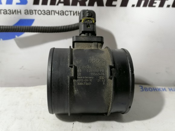 Opel insignia, 55562426, Датчик потока (расхода) воздуха, расходомер