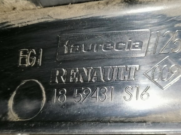 Renault Clio, 1859431S16,  решетка бампера левая