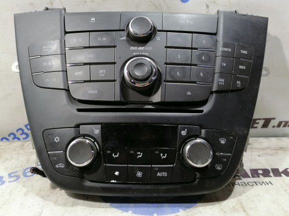 Opel insignia,  13273256, панель управления аудиосистемой