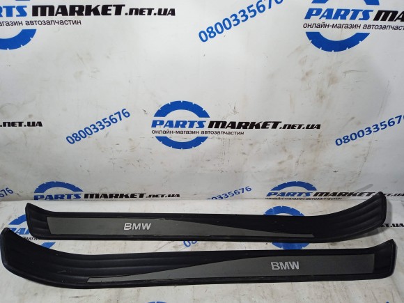 BMW 5 e60, 51477034304, комплект накладок порогов б/у